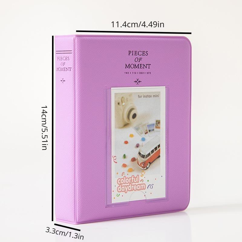 64 Pockets for Polaroid Photo Album Mini Instant Picture Case Storage for Mini Film Instax Wedding Photo Album