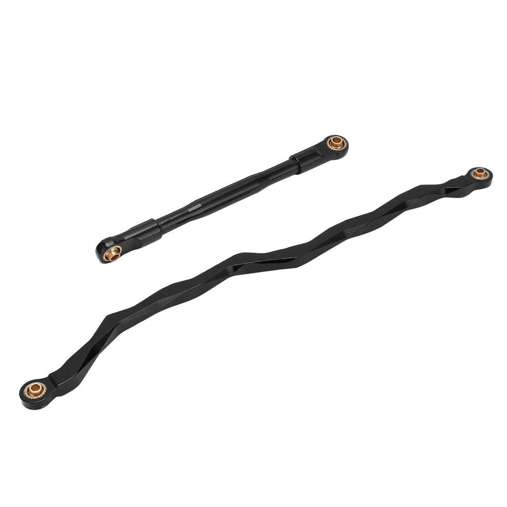 1 10 RC Steering Links Rod Aluminum Alloy Crawler Car Pull Tie Rod for Axial RBX10