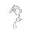 Chinese Dragon Unique Alloy Earrings Trendy Street Style Animal Zodiac Jewelry