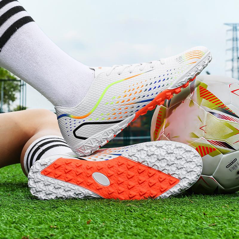 Unisex 32-46 Mens Football Shoes Training Artificial Captain Football Shoes for Kids