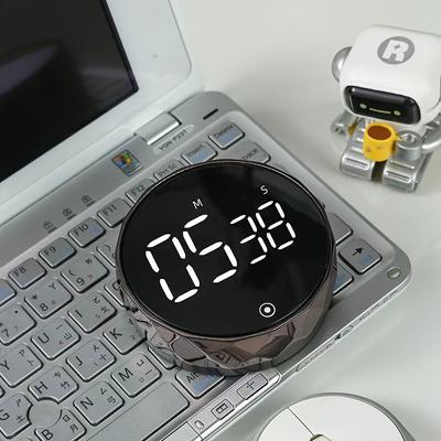 1Pc Magnetic Digital Countdown Timer with Large LCD - Multifunctional Cooking, Gym, Conference and Dormitory -  Kitchen Timer