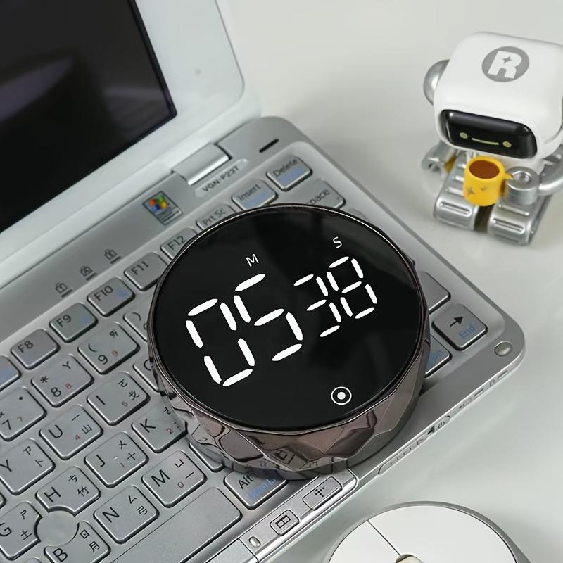 1Pc Magnetic Digital Countdown Timer with Large LCD - Multifunctional Cooking, Gym, Conference and Dormitory - Kitchen Timer