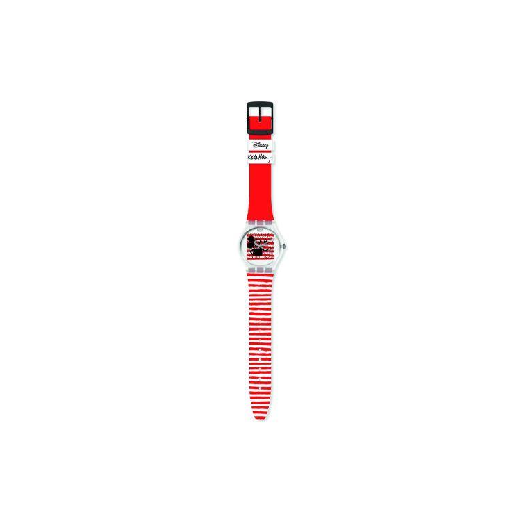 Swatch Quartz Movement Disney Designer Collaboration Gift Box Unisex Watches Multicolor GZ352