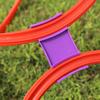 10 Stück 40cm Fußball Trainingsring Rund Geschwindigkeits-Agility-Trainingsringe Fußball Agility Training Fitnessstudio Outdoor-Sportarten Geschwindigkeitsausrüstung