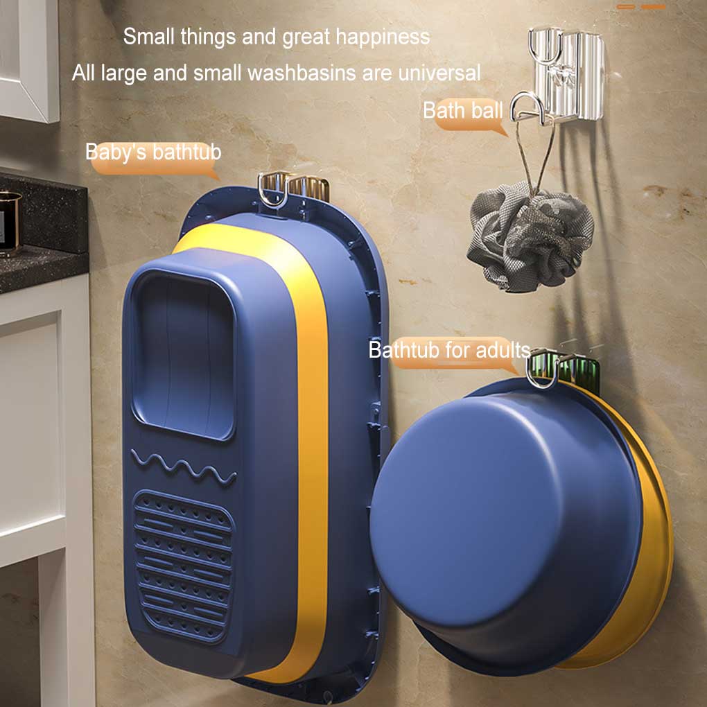 Self-adhesive Hook Washbasin Hooks Bathroom Storage Rack Luxury Organizer Bath Ball Towel Holder Hanger 2 Buckle