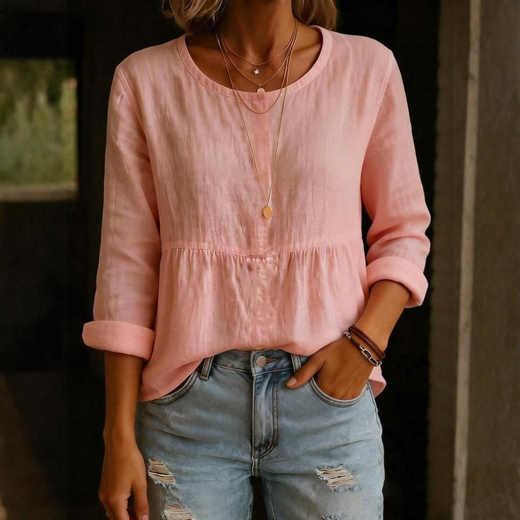 Women's Fashionable Casual -color Top