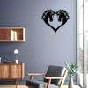 Bohemian Horse Iron Wall Decor Handmade Metal Sculpture Living Room Art