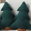 Kerstboom Kussen Feestelijk Decoratief Sierkussen voor Bank Slaapkamer Pluizig Vakantie Huisdecoratie Feestcadeau