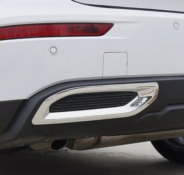 FUKUARE Rear Bumper Garnish, Rear Reflector Cover, Exterior Custom Parts for the New Outlander PHEV GN0W