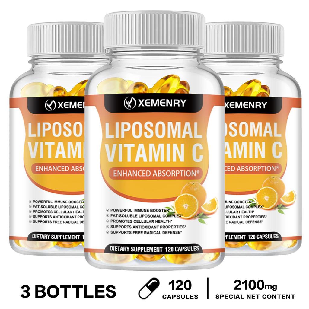 XEMENRY - Liposome Vitamin C Capsules - Antioxidant and Immune Support
