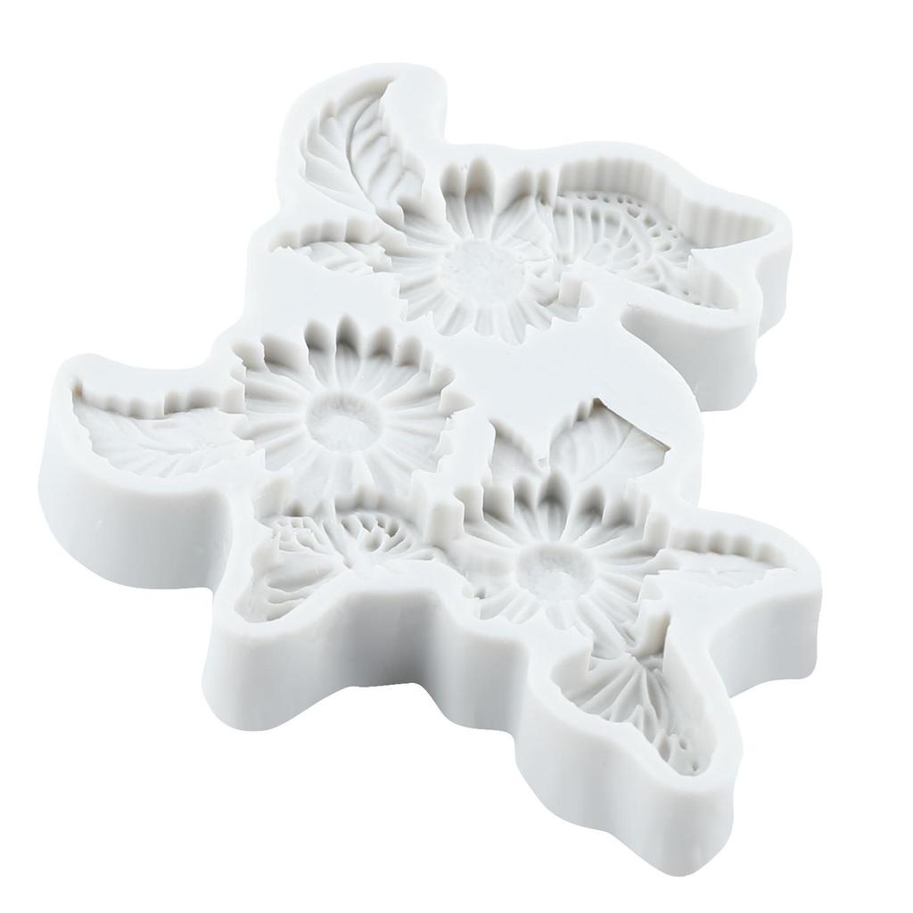 Daisy Flower Silicone Mold Butterfly Fondant Molds Cake Decorating Tools Theme Cake Dessert Decorated Chocolate Candy Mold