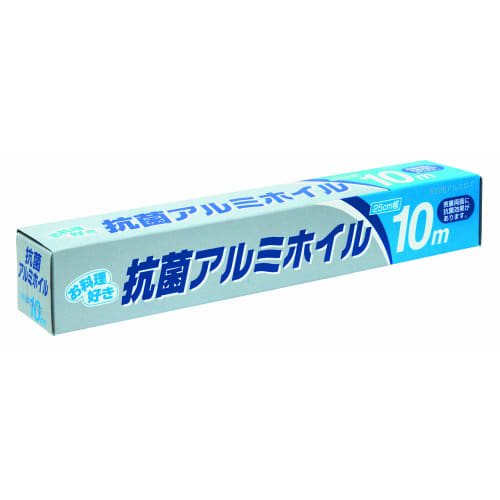 Alphamic Antibacterial Aluminum Foil, 25cm X 10m, with Antibacterial Properties On Both Sides