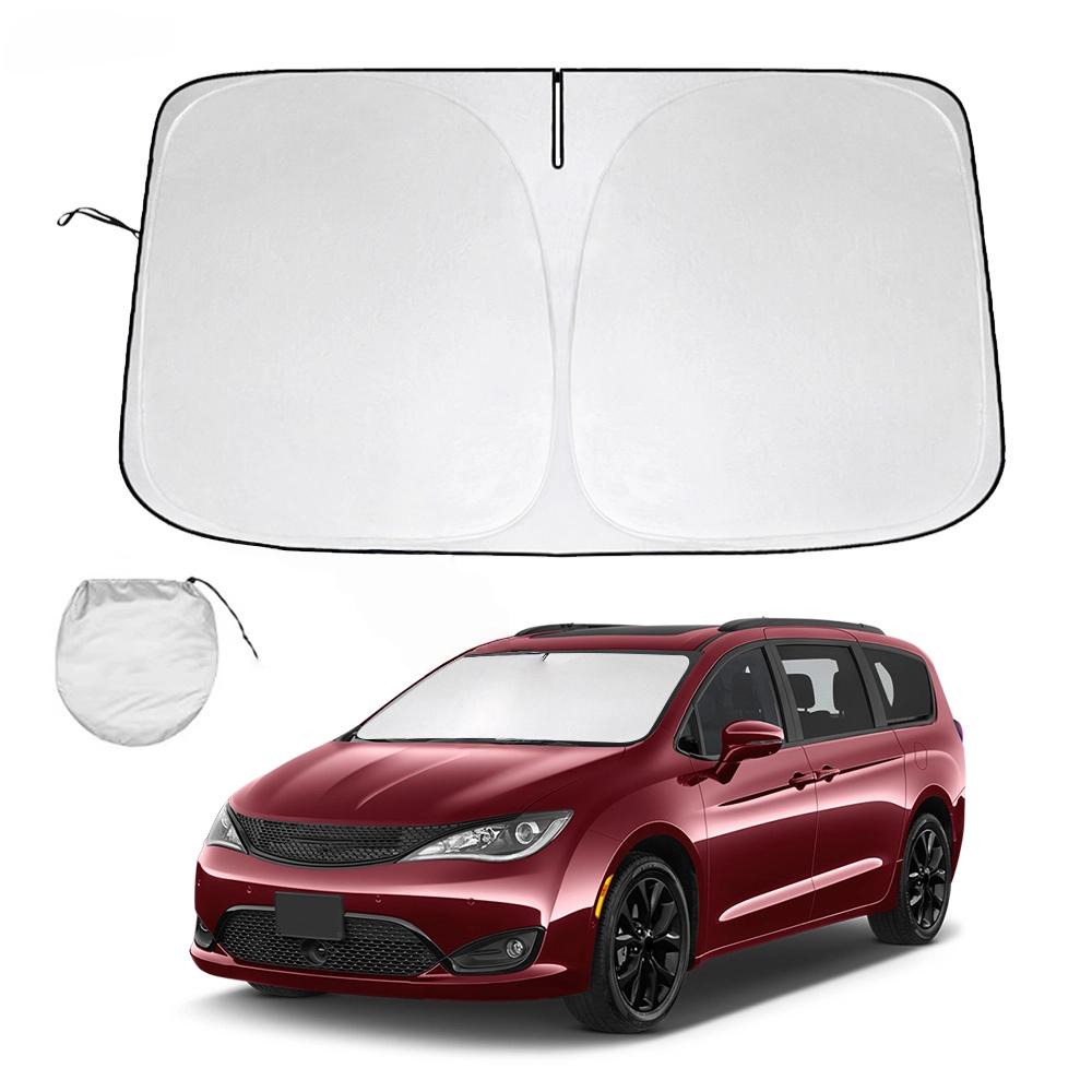 Tendalino Parasole per Parabrezza per Minivan Chrysler Pacifica 2017- 2024 Parasole per Finestrino Visiera Parasole Pieghevole Blocca i Raggi UV