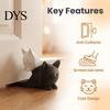 Portable Door Security Wedge 3D Printed Cute Cat Stopper, Non-Slip Cartoon Holder, Stop Decorative for Wood Floors Home Protection No Drill Stopper
