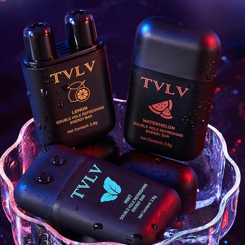 Mints/Lemon/Mango/Watermelon Energy Stick Double Hole Energizing Energy Bar Aromatherapy Nasal Inhaler Energy Vapors Stick