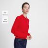Navigare Women's 100% Wool Lapel Knit Sweater