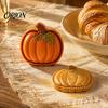 Erntedank-Backwerkzeug Mini-Kuchenform für Herbst Thanksgiving, DIY Teigpresse Tascheform, Ein Truthahn-Keksformer Handhersteller mit Fuchs, Truthahn,