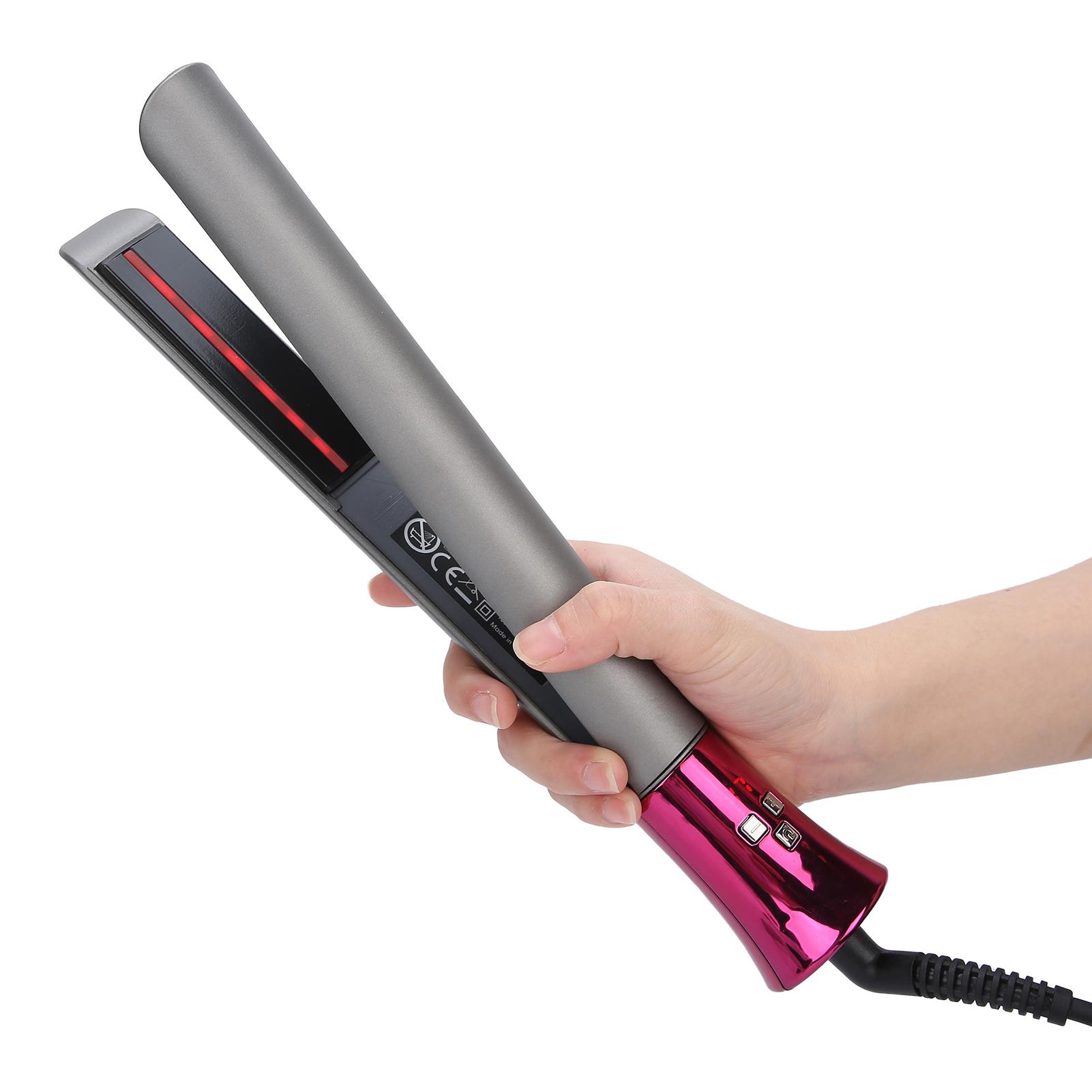 Многофункциональный плоский утюжок для укладки волос Керамическая пластина щипцы — фото 8