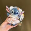 Stitch Plush Keychain Cartoon Character Pendant Cute Chef Doll Bag Charm Gift Kids
