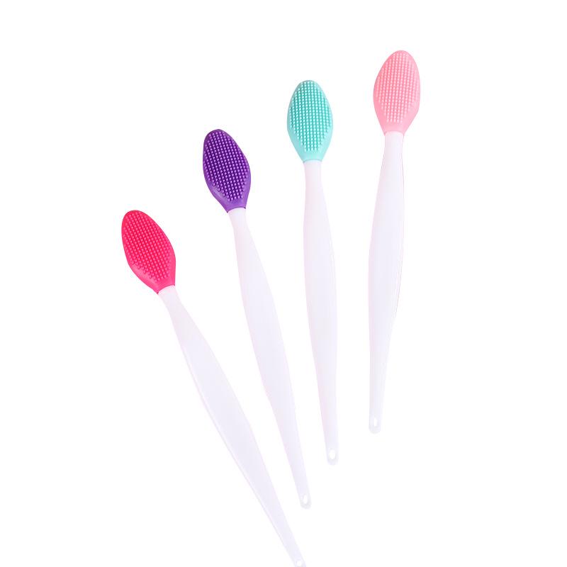 Dual-Sided Facial Cleansing & Exfoliating Brush for Blackheads