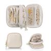 Foldable Jewelry Organizer with Zipper Tangle-free Jewelry Storage Case Large Capacity Portable Storage Bag for Rings//Earrings