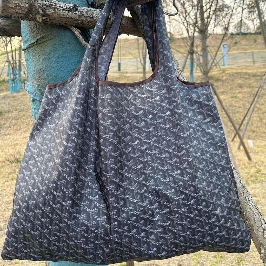 Eco-Friendly Foldable Korean Style Portable Shopping Bag - Medium Size Handbag