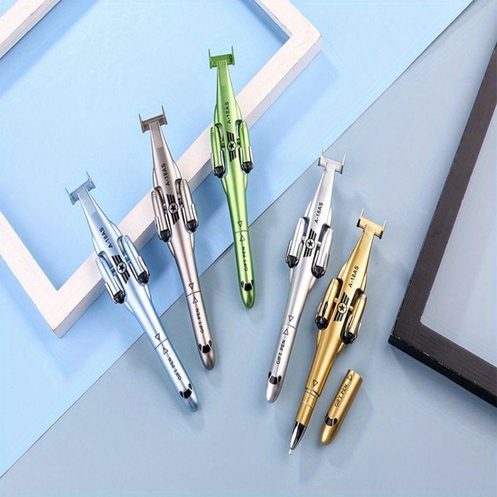 Funny Helicopter Pen Aircraft Ballpoint Pen Vintage Signature Pen Stationery