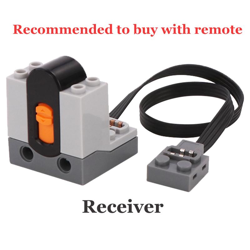 Power Functions Baustein Technische Motorteile Multi PF Werkzeug Kompatibel 8293 8883 Auto Zug M L XL Servomotor Steine Spielzeug