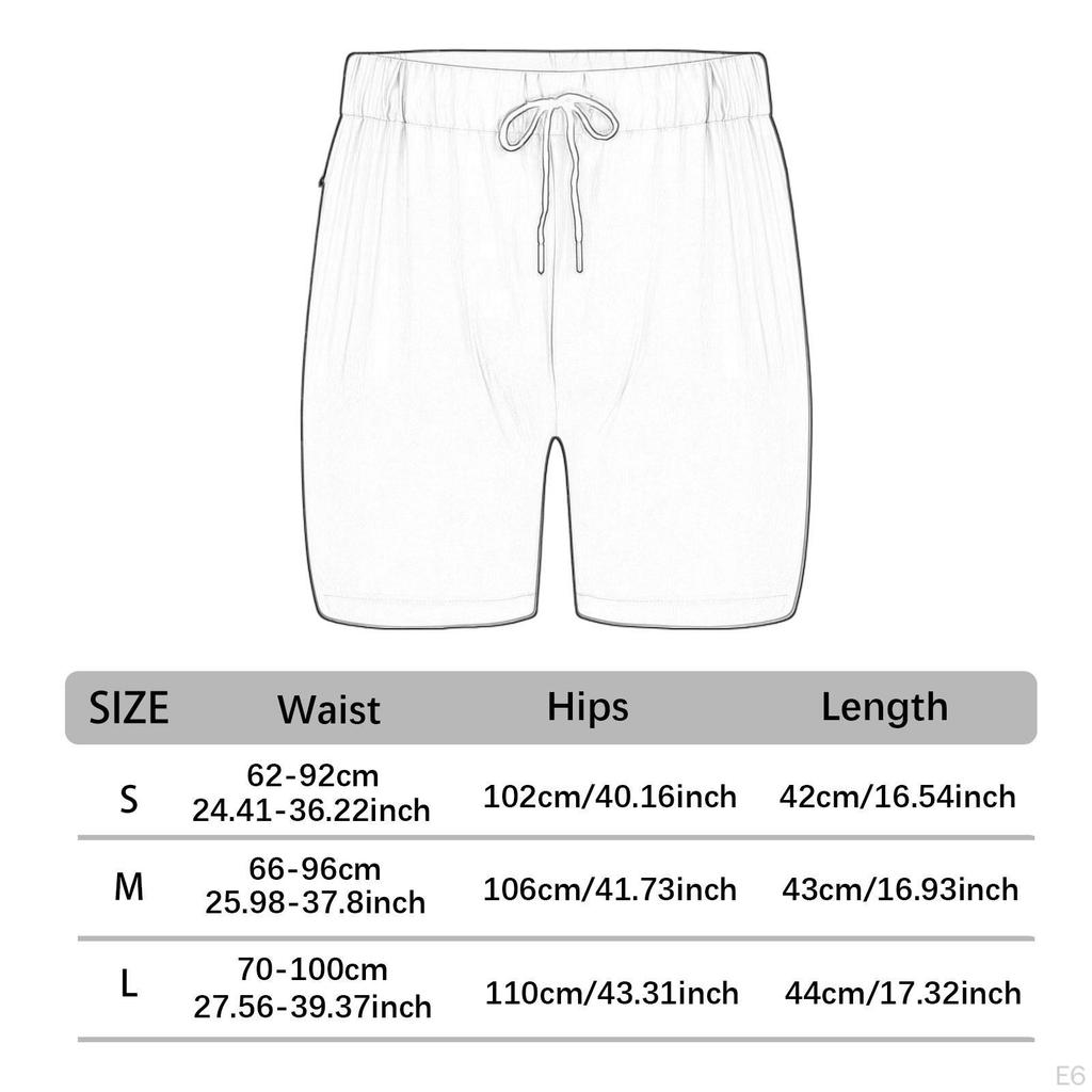 Men's Athletic Shorts for Running and Training with Pockets Outdoor Use
