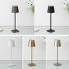 Rechargeable 3 Color Stepless Dimming Desk Lamp 1800mAh Portable LED Desk Lamp for Restaurant Bedroom Bars Home Patio Outdoor