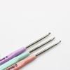 3Pcs/Set New Plastic Handle Crochet Hooks 2.0/2.5/3.0mm 13.7cm Knitting Needle Knitting Tool for Yarn DIY Craft