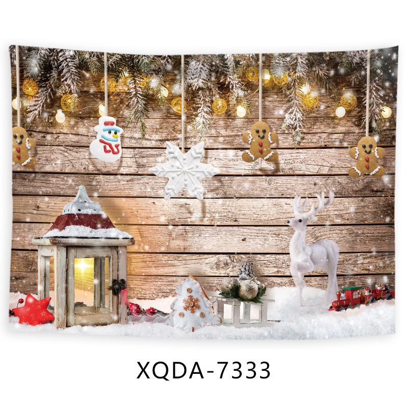 Weihnachts-Wandteppich, leuchtender Baum, Kamin-Hintergrund und Geschenk, Weihnachtsbaum-Sitzteppich, Hängetuch