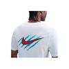 Nike Ja Morant Comfortable Soft Knitted Fashion Short Sleeve T-Shirt Men Tops White HV1691-100