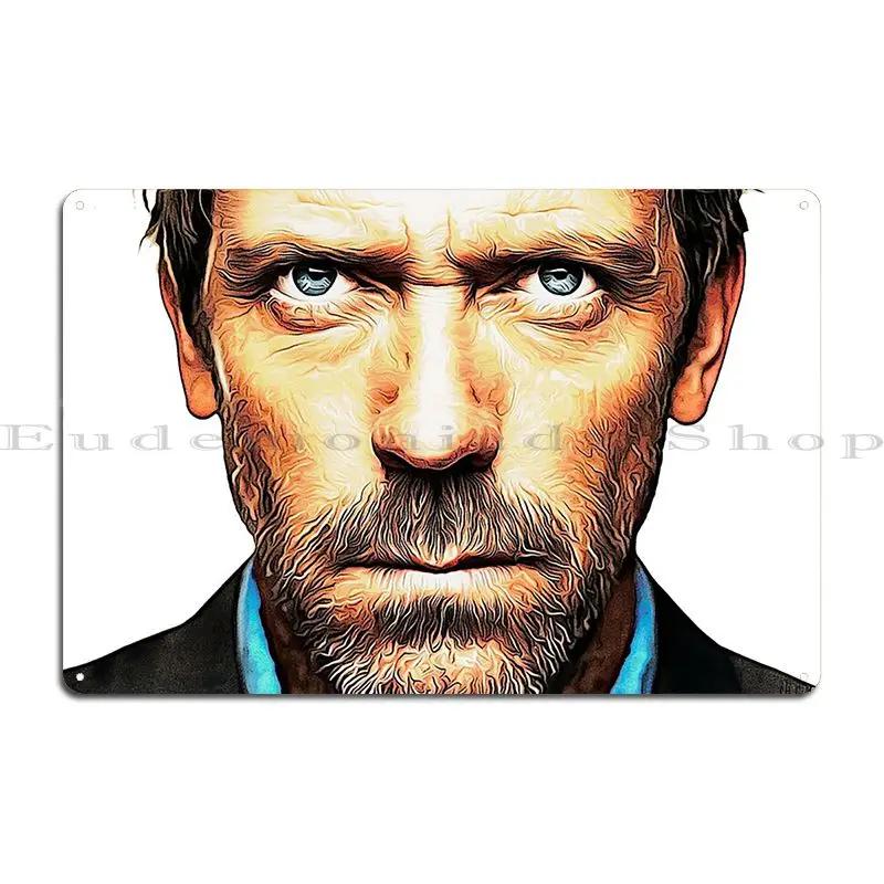 Доктор Хаус Металлическая табличка Настроить Клуб Клуб Паб Гостиная Доктор Хаус Жестяная вывеска Постер 20x30cm