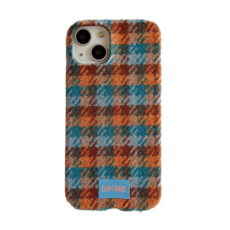 

Ретро Кольорове Блок-Клітка Гленчек Чохол для Телефону для iPhone 15, iPhone 16, iPhone 17 Pro Max iPhone 17 Pro Max