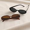 2PCS Oval Frame Fashion Glasses Unisex Suitable for Daily Matching Street Photography And Driving