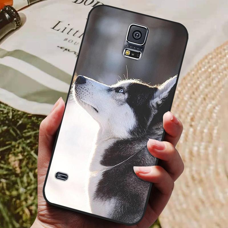 Pro Samsung S5 Pouzdro Roztomilé Měkké Silikonové Zadní Kryt Pro Samsung Galaxy S5 S 5 i9600 Pouzdro TPU Kryt Pro Samsung S5 Neo Fundas