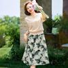 Women's Summer Casual Skirt and T-shirt Set