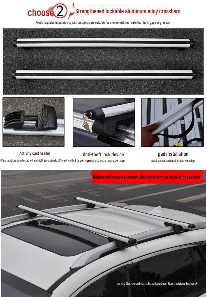 Universal Heavy-Duty Off-Road SUV Roof Luggage Carrier
