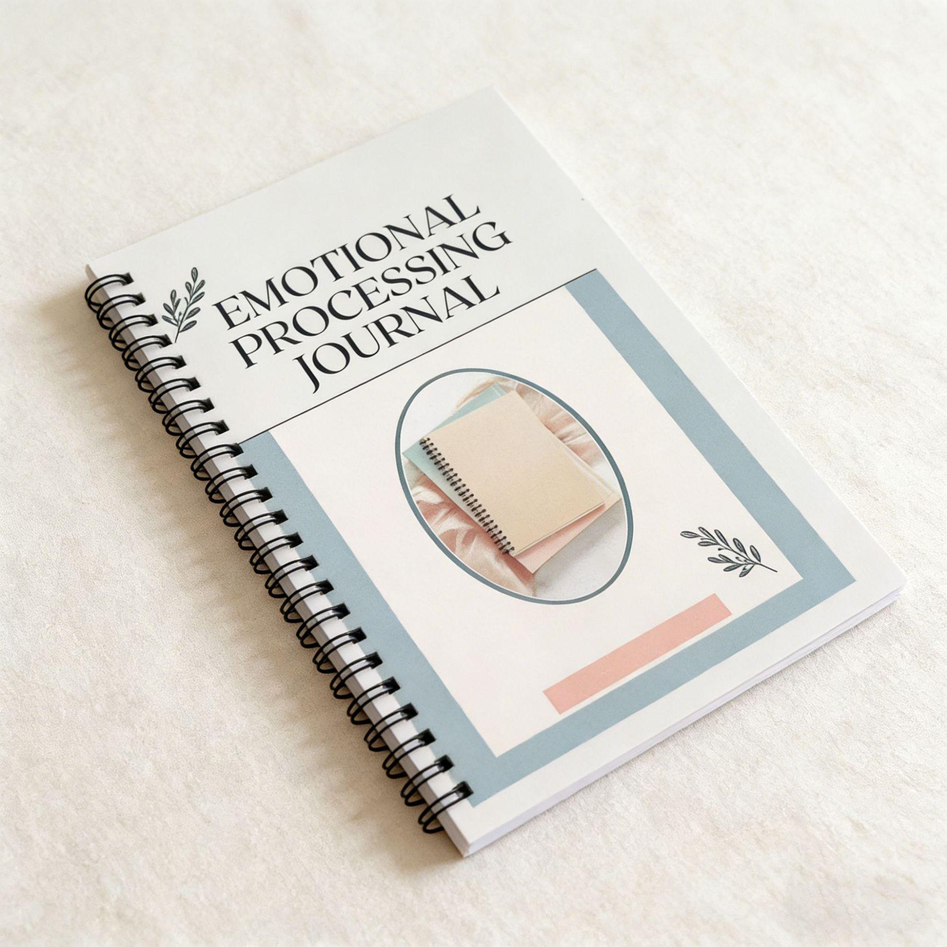New Emotional Processing A5 Spiral Notebook Diary