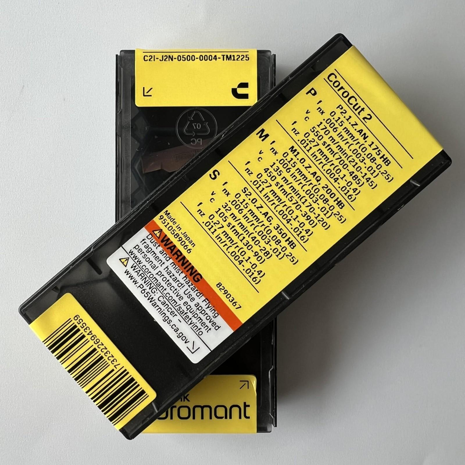 

Sandvik / C2I-J2N-0500-0004-TM 1225 / Оригинальное шведское лезвие из твердого сплава 5 шт.