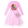 Girls Printed Star Skirt Rainbow Lace Dress 5902