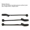 10PCS 26mm/32mm/36mm D Rig Kicker Rubber Fish Hook Sleeve D Rig Aligners  Lake Fishing