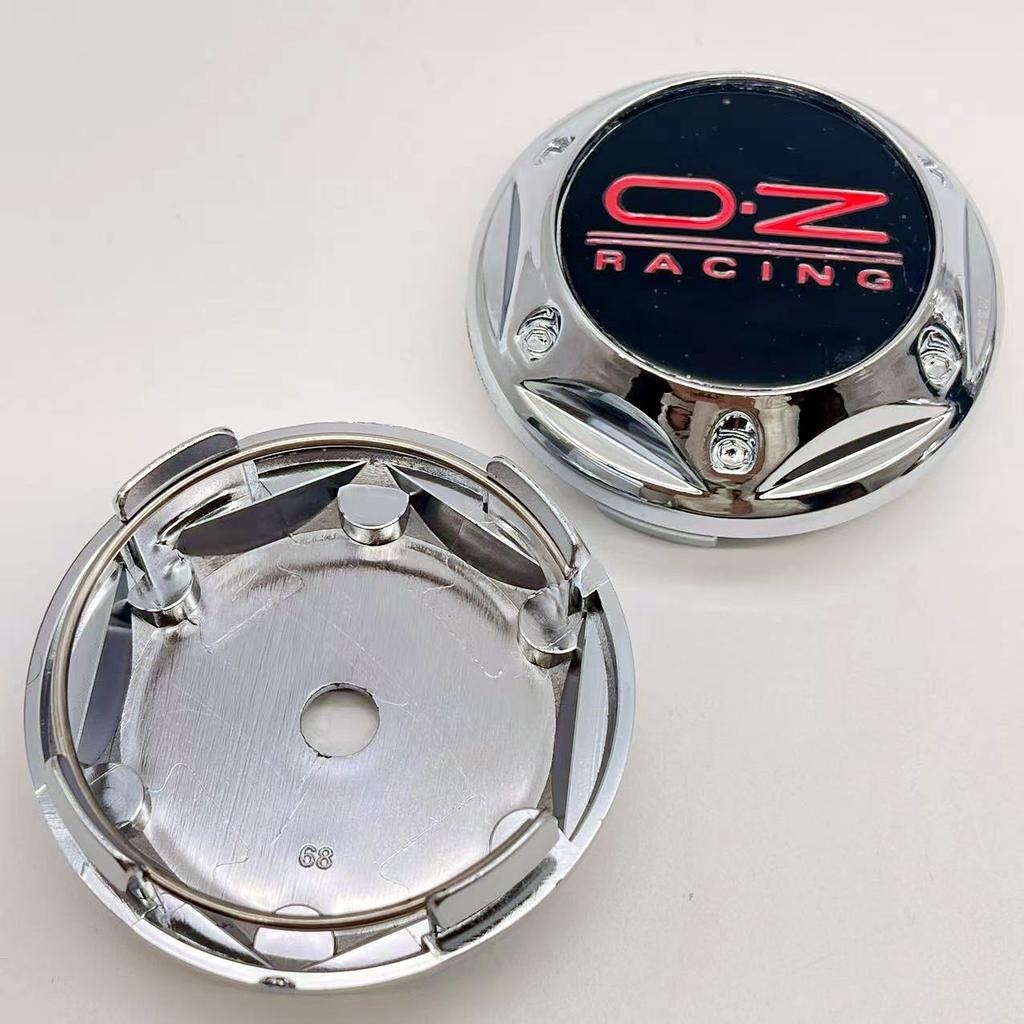 4 Stück 68mm OZ Racing O.Z Auto Rad Center Nabe Felgenkappe Styling Abdeckung Emblem Abzeichen Aufkleber Zubehör
