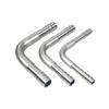 #6 #8 #10 AC 90 Grad Schlauchtülle Verbinder Aluminium Stecknippel Verbinder für Schlauch mit Barriere 3/8 1/2 5/8