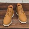 Mode Wildleder Herren Freizeit-Laufschuhe Komfort-Sneakers Schnürschuhe Solide Stiefeletten Neue Mode Herren Motocross-Stiefel Outdoor-Schuhe