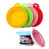 Reusable Silicone Lids for Pet Food Cans - Flexible, Easy To Clean, and Available In Multiple Colors