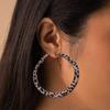 Lightweight Animal Pattern Geometric Dangle Earrings With Soft Flocking Finish Comfortable Wear Ear Accessories