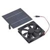 Solar Panel Fan Kit 20W IP65 Waterproof for Outside Small Chicken Coops Greenhouses Sheds Pet