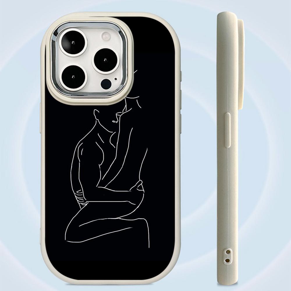 Чехлы для телефонов Ae79 femme в черной рамке для Samsung A13 A32 A53 A04 A54 S23 S24 — фото 4